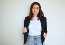 a person posing for a picture